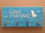 Schild «Leinenparkplatz»